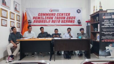 Bawaslu Kota Serang bersama jurnalis