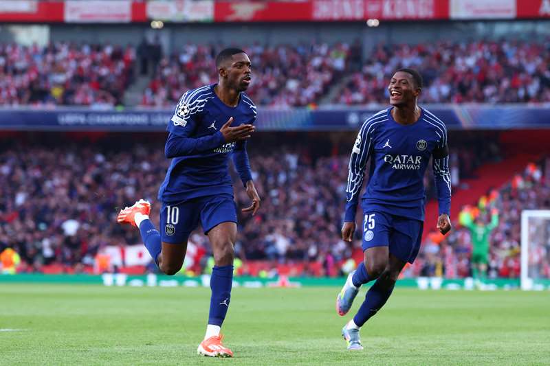 Mimpi Arsenal untuk melaju ke final Liga Champions musim ini mendapat pukulan telak setelah Paris Saint-Germain (PSG) berhasil mencuri kemenangan tipis 1-0 di kandang The Gunners, Emirates Stadium. (cr/PSG)