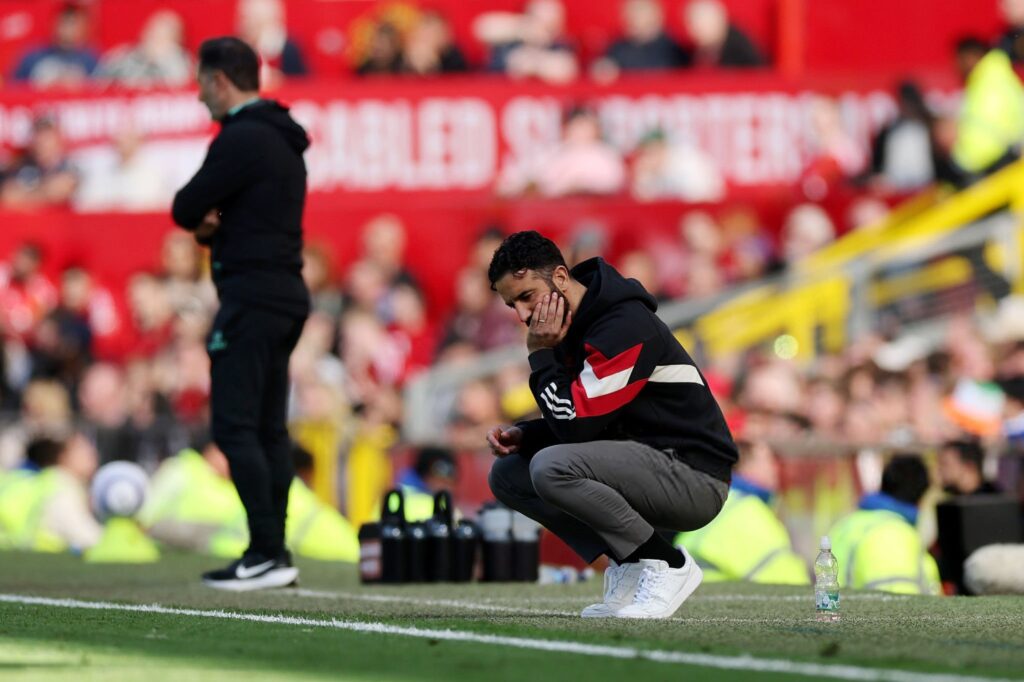 Ruben Amorim, dilaporkan telah memberikan persetujuan untuk menjual enam pemain demi mengumpulkan dana untuk mendatangkan pemain-pemain baru. (cr/x.com)