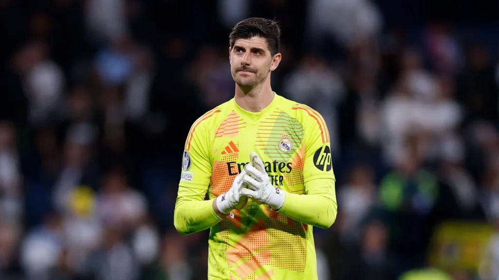 Penjaga gawang Real Madrid, Thibaut Courtois, mengakui bahwa Arsenal tampil lebih superior dalam dua leg perempat final Liga Champions, yang berakhir dengan kekalahan agregat 1-5 bagi Los Blancos. (cr/realmadrid.com)