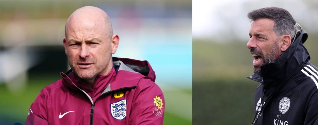 Setelah dipastikan terdegradasi ke Championship, Leicester City kini tengah bergerak cepat mencari pengganti Ruud van Nistelrooy. Laporan terbaru dari Inggris menyebutkan bahwa mantan bos timnas Inggris, Lee Carsley, menjadi salah satu kandidat kuat untuk mengisi kursi panas di King Power Stadium. (cr/gelumpai.id)