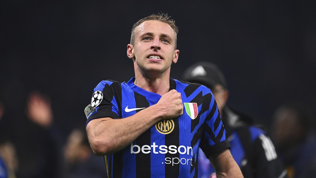 Davide Frattesi bukanlah pemain untuk gol biasa. Di malam yang akan dikenang dalam sejarah Inter Milan, gelandang ini kembali membuktikan insting dan karakternya di saat-saat krusial. (cr/Inter.it)