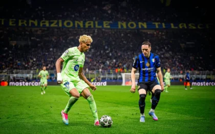 Winger muda Barcelona, Lamine Yamal, melalui akun Instagram pribadinya menyampaikan pesan penuh semangat kepada para suporter. (cr/FC Barcelona)