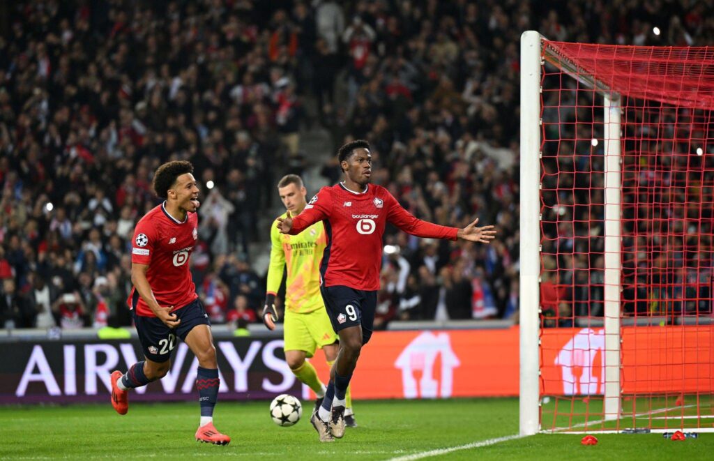 Penyerang Lille, Jonathan David, telah mengumumkan kepergiannya dari klub dengan status bebas transfer musim panas ini. (cr/x.com)