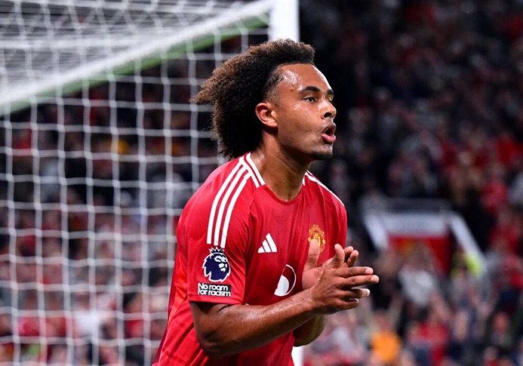 Finalis Liga Champions, Inter Milan, dikabarkan tertarik untuk memboyong penyerang Manchester United, Joshua Zirkzee, pada bursa transfer musim panas mendatang. (cr/x.com)