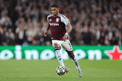 Masa depan bintang Manchester United, Marcus Rashford, menjadi subjek spekulasi hangat menjelang akhir musim. (cr/x.com)