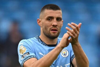 Mateo Kovacic memiliki misi ganda jelang final Piala FA antara Manchester City dan Crystal Palace. (cr/x.com)