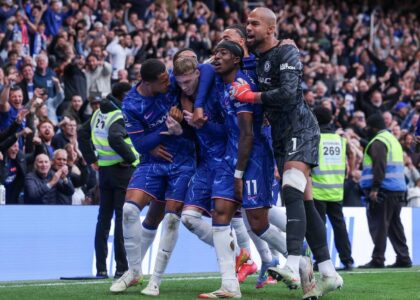 Chelsea memperkuat peluang mereka untuk meraih tiket ke Liga Champions musim depan usai meraih kemenangan penting atas juara Liga Primer Inggris yang baru dinobatkan, Liverpool, di Stamford Bridge pada Minggu, 4 Mei 2024 waktu setempat. (cr/x.com@ChelseaInPhotos)