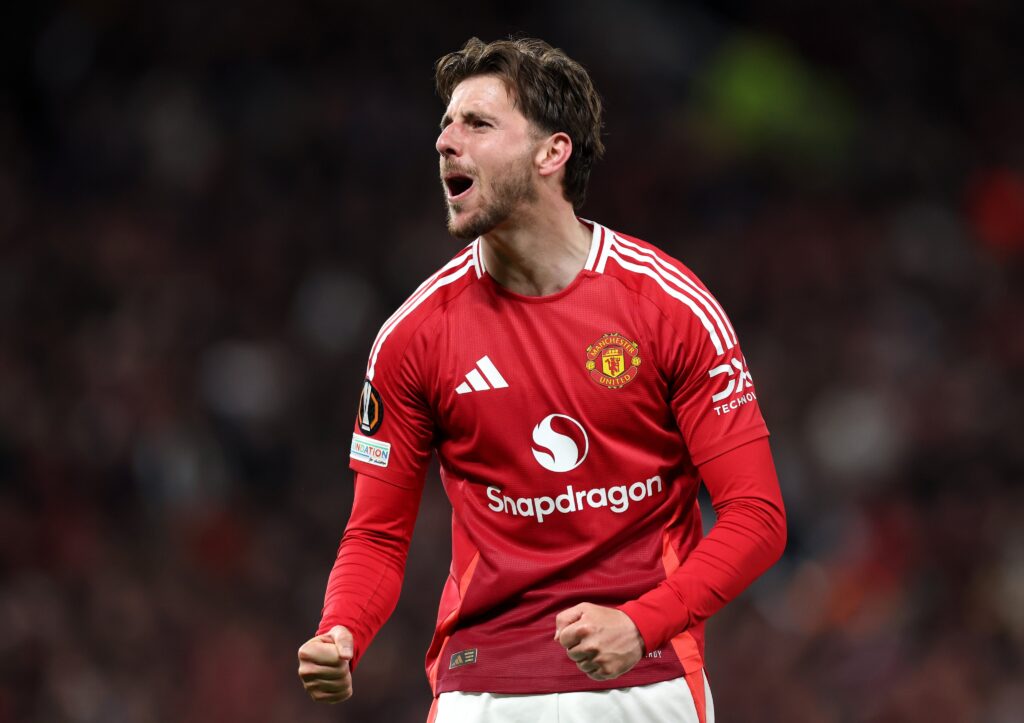 Masa-masa sulit akibat cedera mewarnai perjalanan Mason Mount di Manchester United sejak kepindahannya senilai 55 juta poundsterling. (cr/manutd.com)