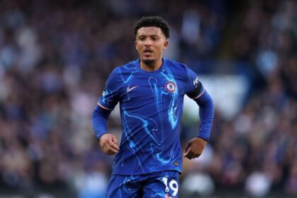 Jadon Sancho, pemain sayap Manchester United yang sedang menjalani masa peminjaman di Chelsea, tampaknya akan mendapatkan "pelampung" dari Bayer Leverkusen. (cr/x.com)