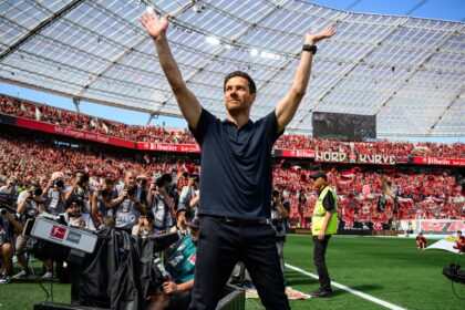 Real Madrid dikabarkan ingin mempercepat kedatangan Xabi Alonso sebagai pelatih kepala mereka yang baru. (cr/x.com@Bayern04_en)