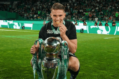 Perburuan penyerang Sporting CP, Viktor Gyokeres, memasuki fase krusial dalam 36 jam ke depan, dengan Arsenal dan Manchester United menjadi dua klub terdepan yang memperebutkan tanda tangannya. (cr/x.com)