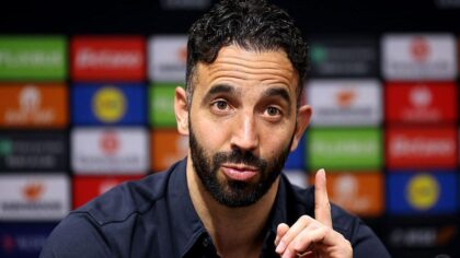 Manajer Manchester United, Ruben Amorim, menegaskan dirinya senang telah mengambil alih kendali tim musim ini, meskipun awalnya ingin menunggu hingga musim panas untuk menggantikan Erik ten Hag. (cr/x.com)