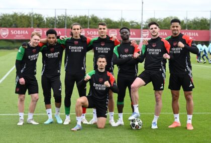 Kabar baik menghampiri Arsenal jelang laga leg kedua semifinal Liga Champions melawan Paris Saint-Germain (PSG). (cr/Arsenal)