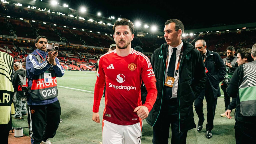 Manchester United memastikan diri melaju ke final Liga Europa, dan gelandang Mason Mount layak mendapatkan kredit besar atas pencapaian tersebut. (cr/manutd.com)